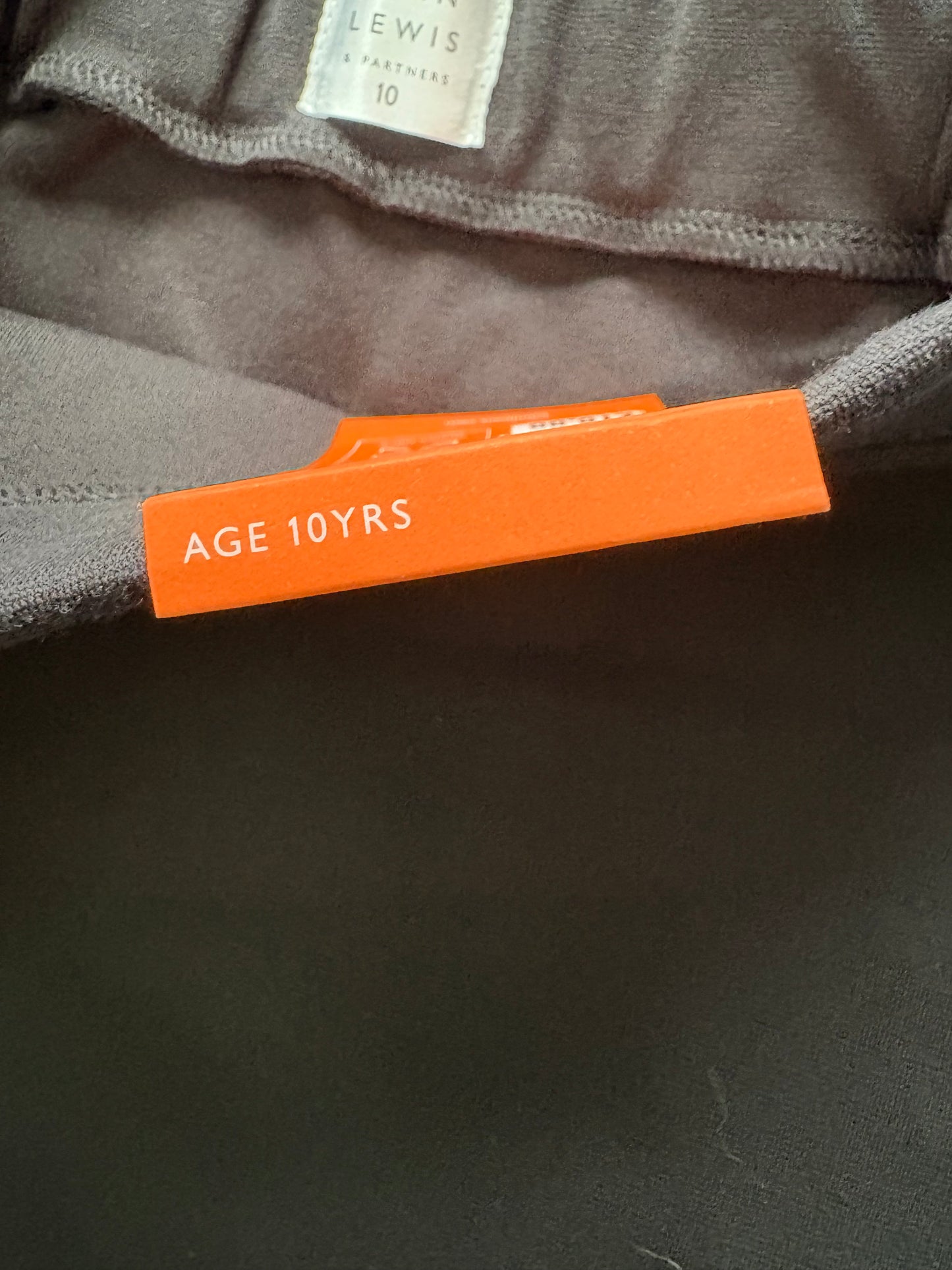 John Lewis Jersey Tube Skirt Colour Black Size 10 Years