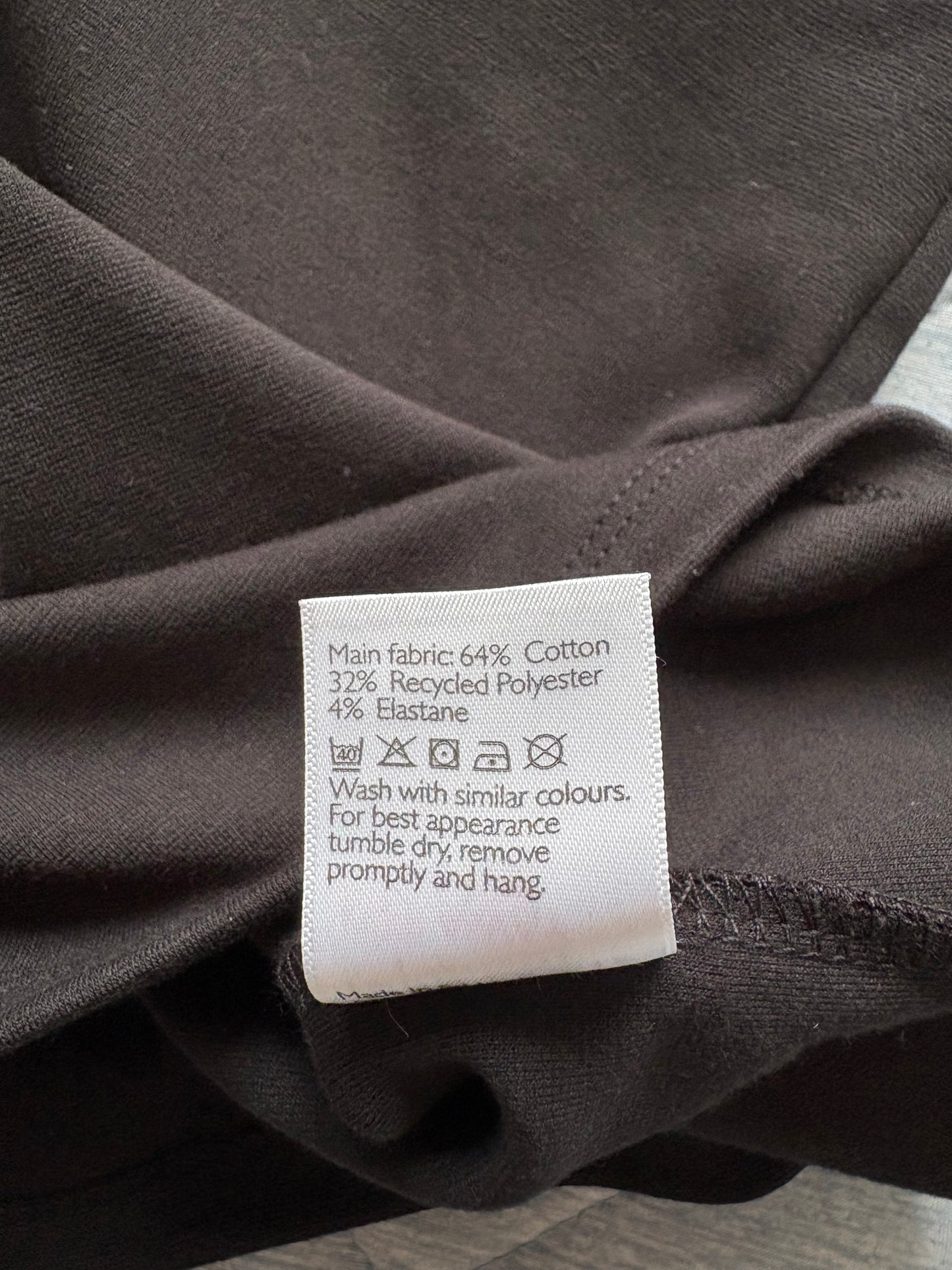 John Lewis Jersey Tube Skirt Colour Black Size 10 Years