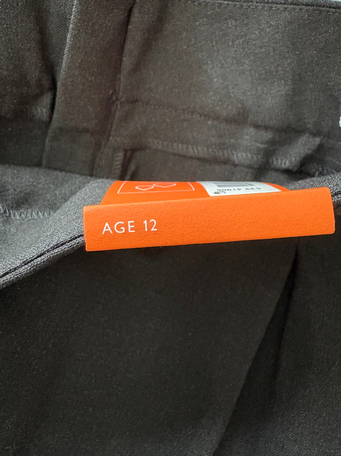 John Lewis Pencil Skirt Colour Grey Size 12 Years