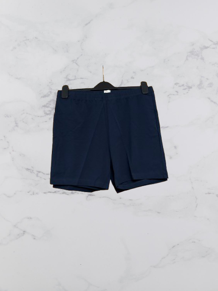 John Lewis 2 Pack Cycling Shorts Colour Navy Size 32 Inches