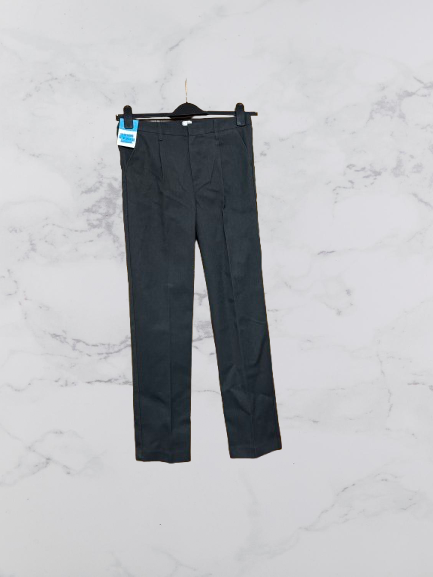 John Lewis Regular Fit Longer Length Trousers Colour Grey Size 11 Years