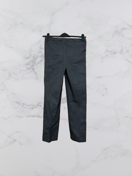 John Lewis Regular Fit Longer Length Trousers Colour Grey Size 11 Years