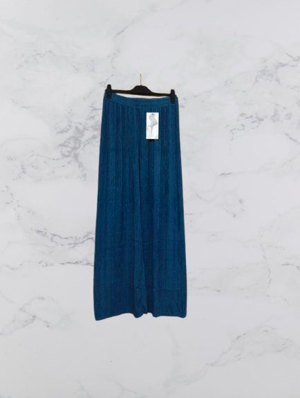 Big Size Wide Leg Trousers Colour Blue Size 3XL/ 4XL One Size 10-16