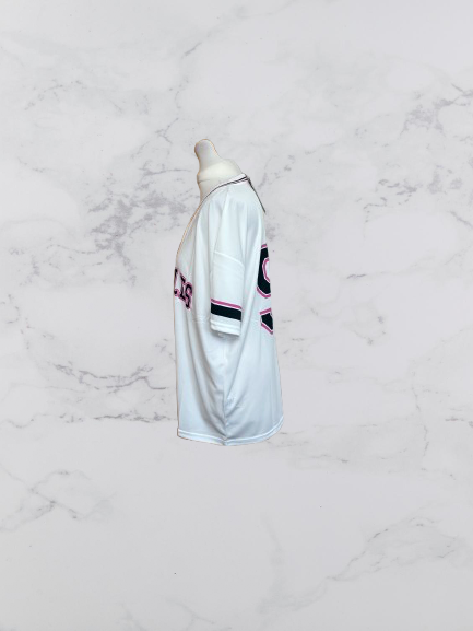 Rising V Neck Short Sleeve T-Shirt Colour White Size M/L One Size 10-16