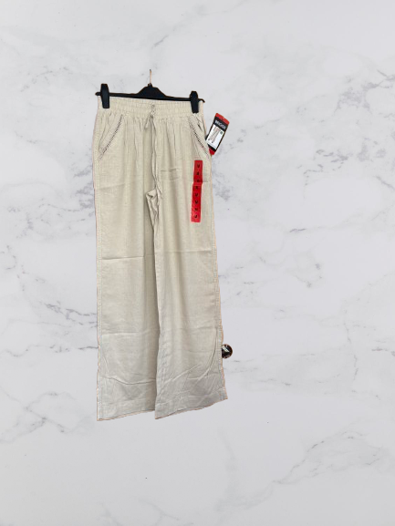 Briggs Linen Blend Trousers Colour Natural Size M