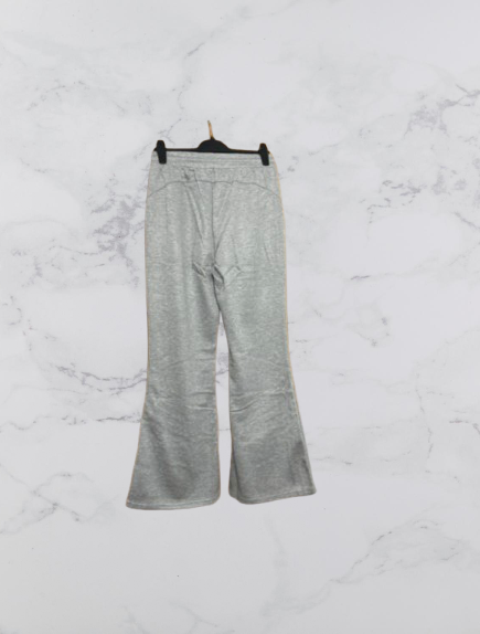 Comodo7 Flared Leg Jogging Trousers Colour Grey One Size 10-16