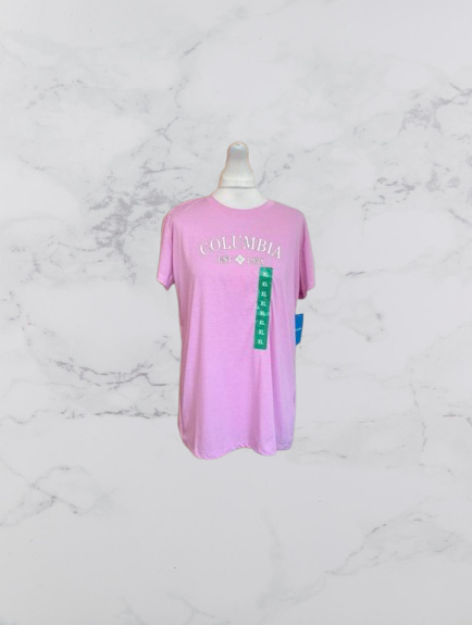 Columbia Short Sleeve T-Shirt Colour Cosmos Size XL