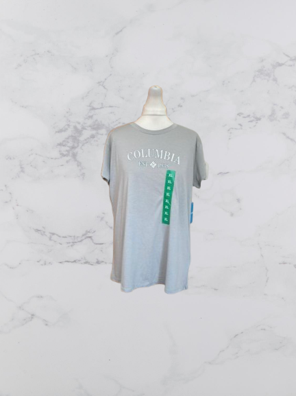 Columbia Short Sleeve T-Shirt Colour Grey Heather Size XL