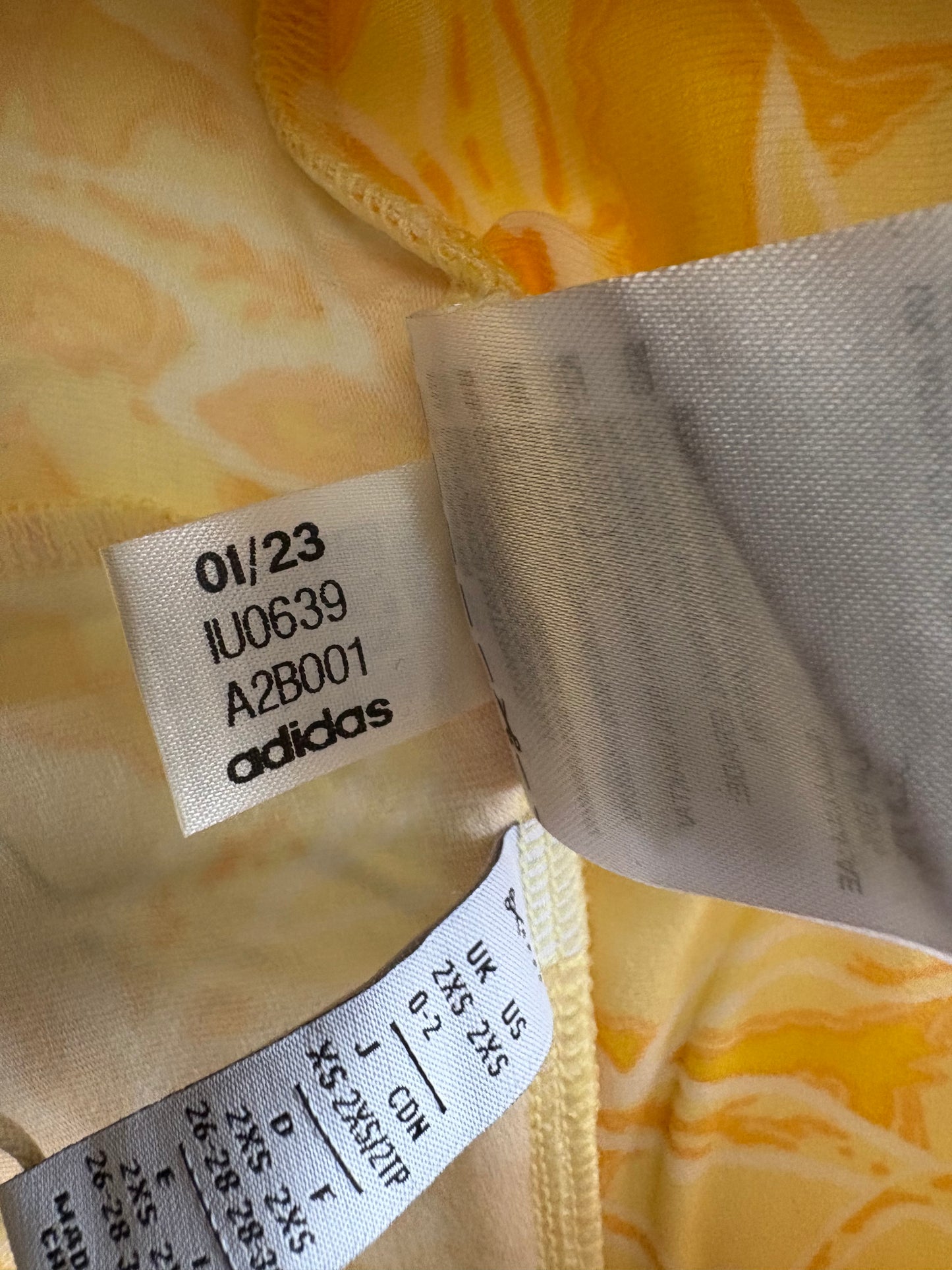 Adidas Originals Island Club All Over Print Shorts Colour Cream White Size 2XS