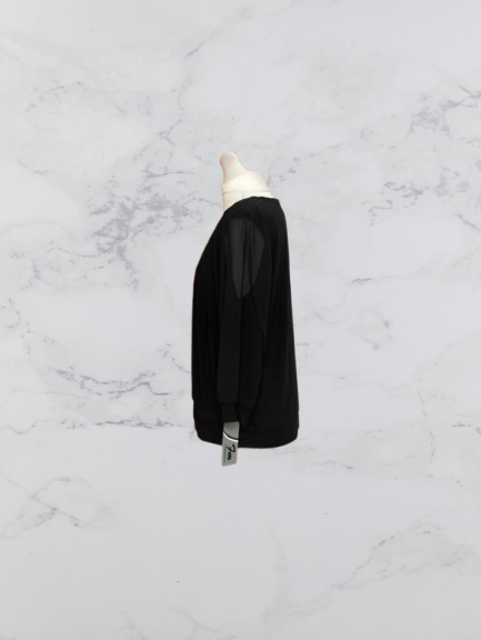 FM Collection long sleeve top Colour Black Size L