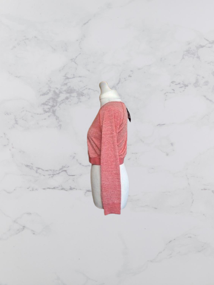 Supremacy Cross Crop Top Colour Peach