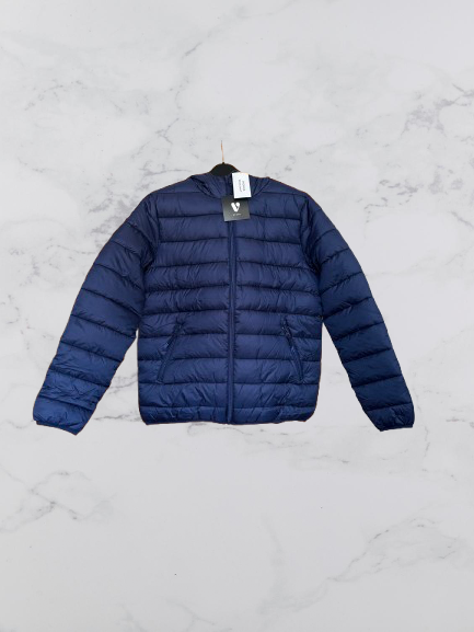 V by Very padded hooded Jacket Size 15 Years Colour Navy